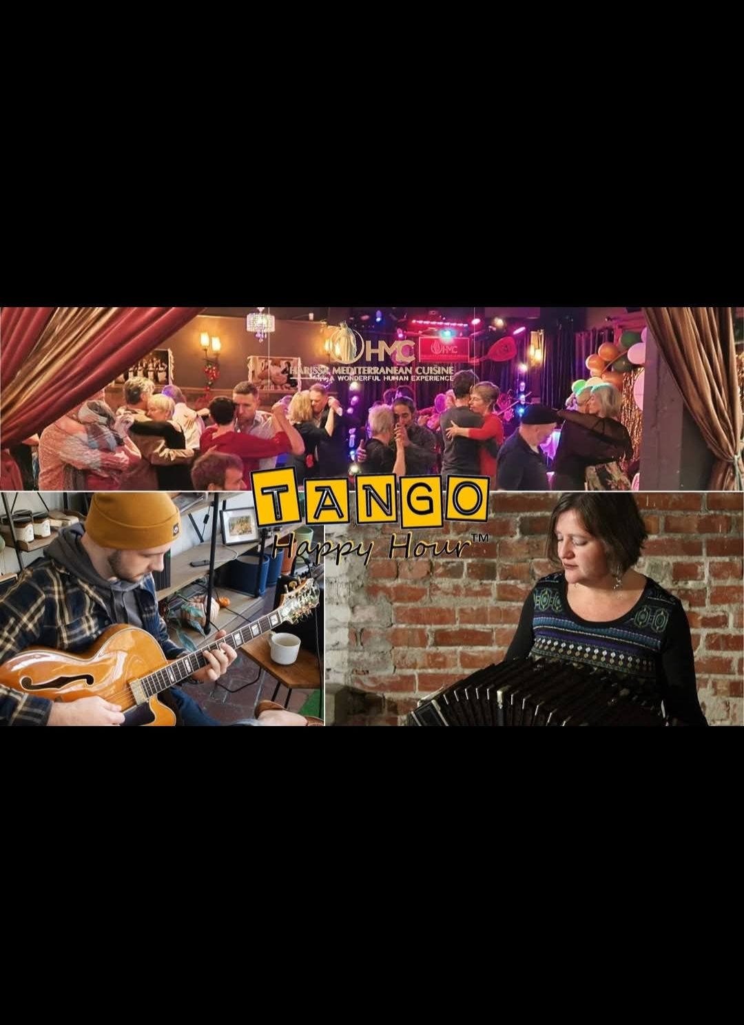 TangoHappyHour w live music & drop-in lesson!
