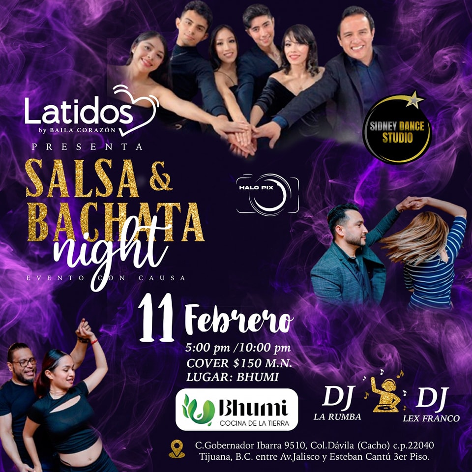 Salsa & Bachata con causa! ❤️
