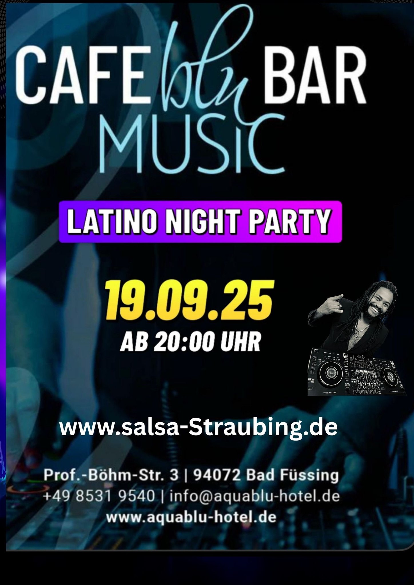 Latino Night Party AQUA BLU HOTEL