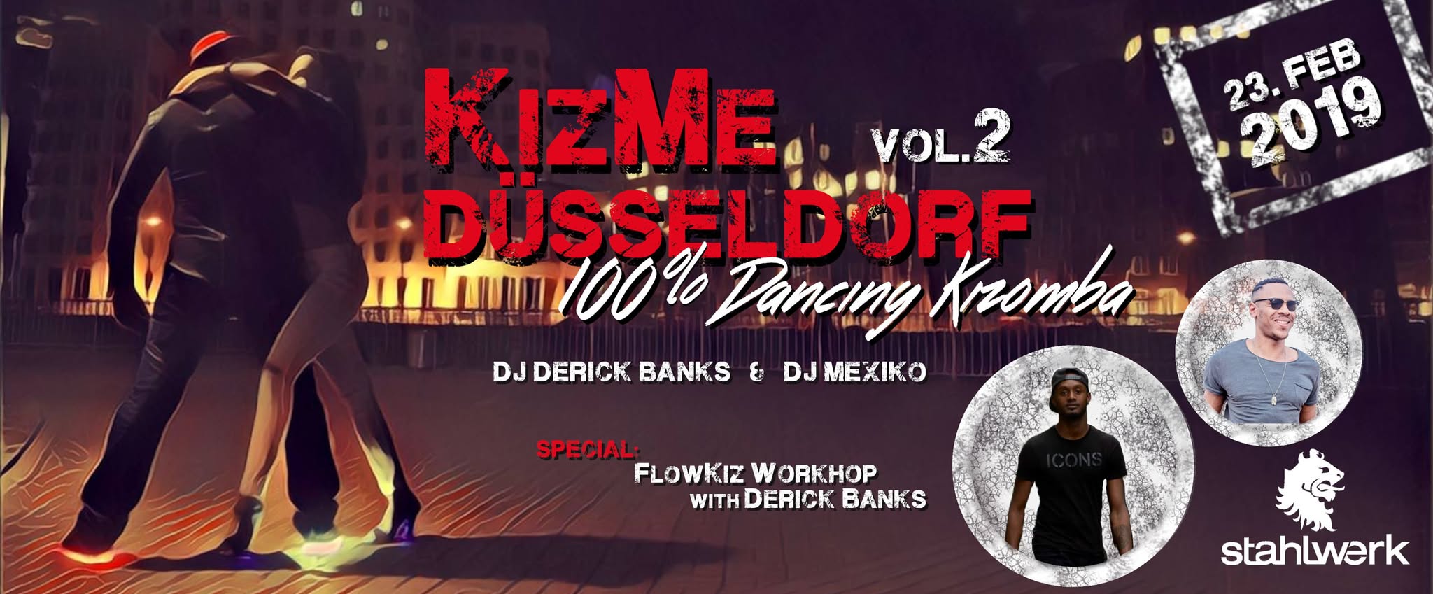 KizMe Düsseldorf - 100% Dancing Kizomba Vol.2