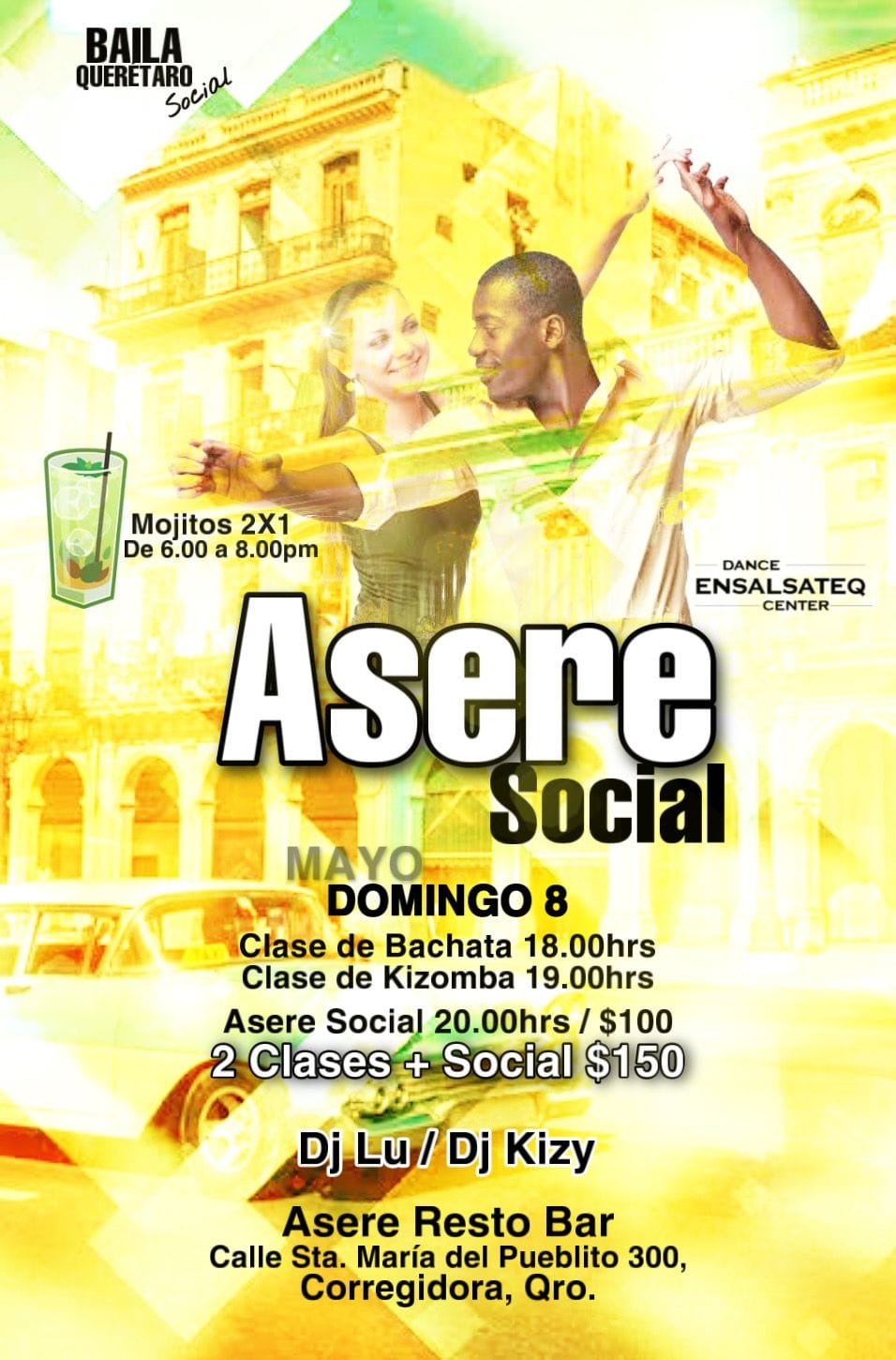 Asere Salsa Social Domingo 8 de mayo