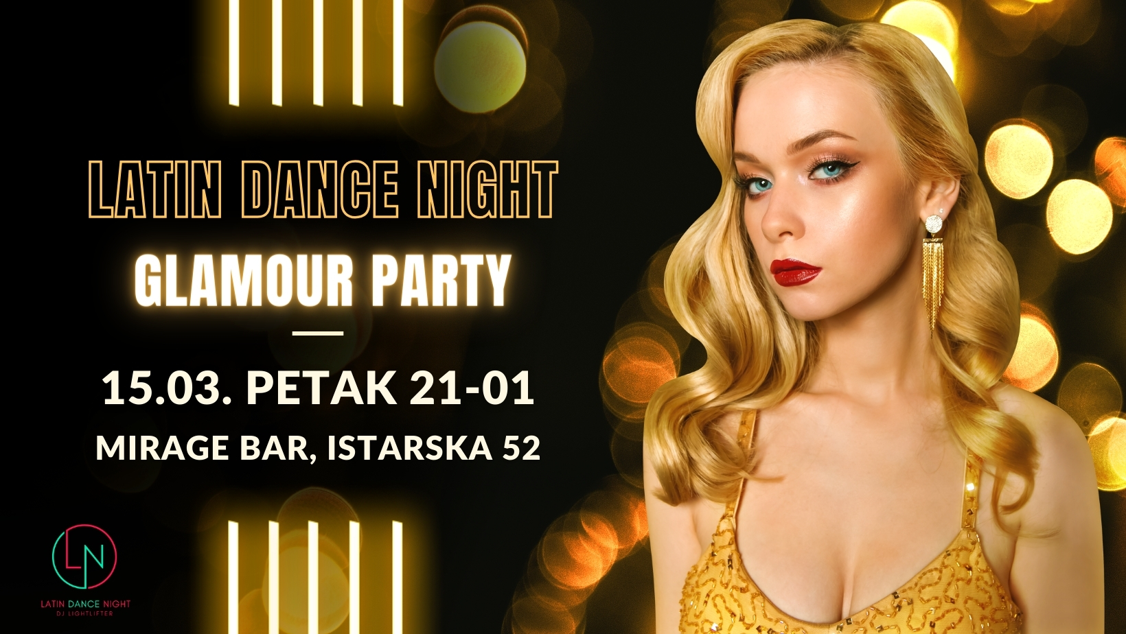 Latin Dance Night Glamour party