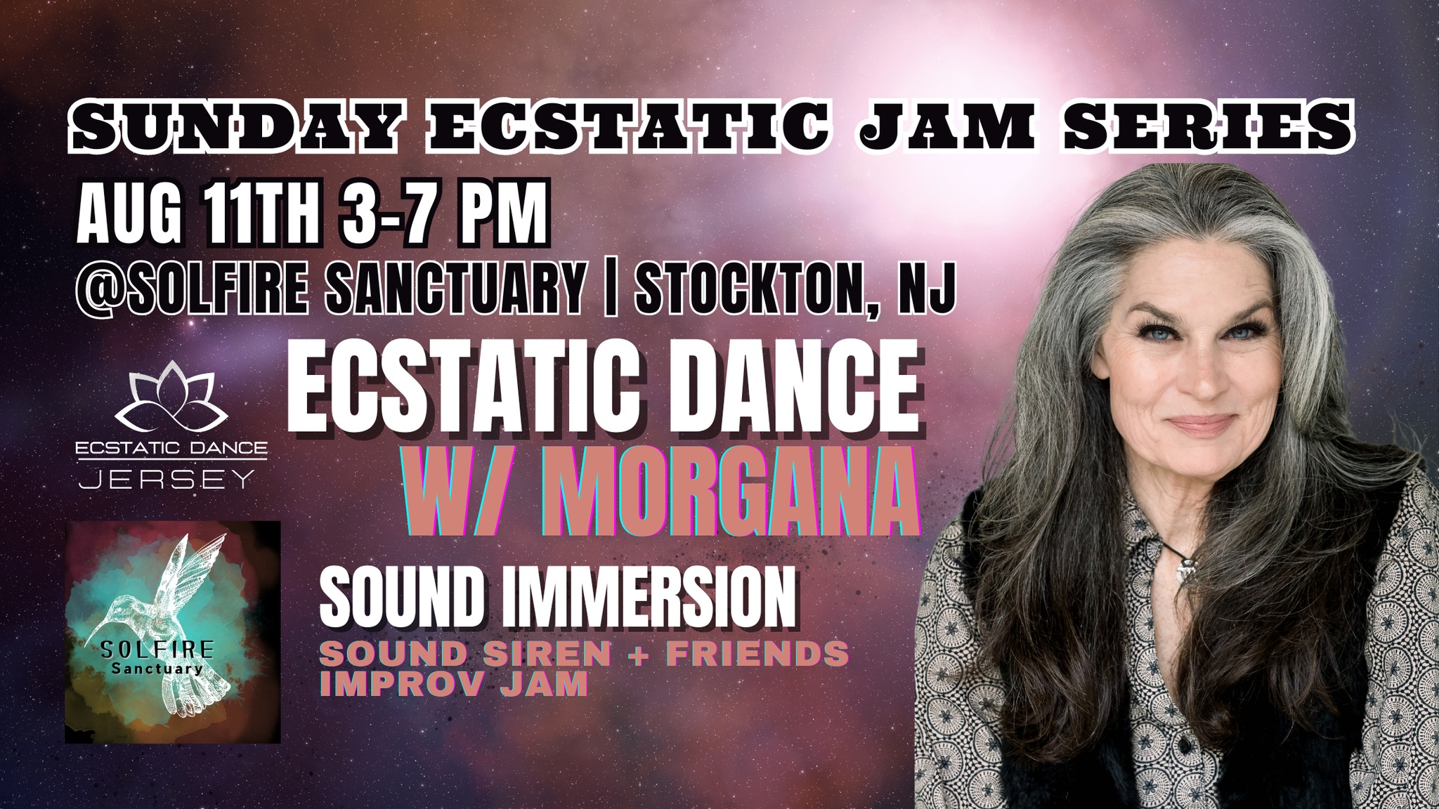 Ecstatic Dance Jam Series w MORGANA + IMPROV JAM