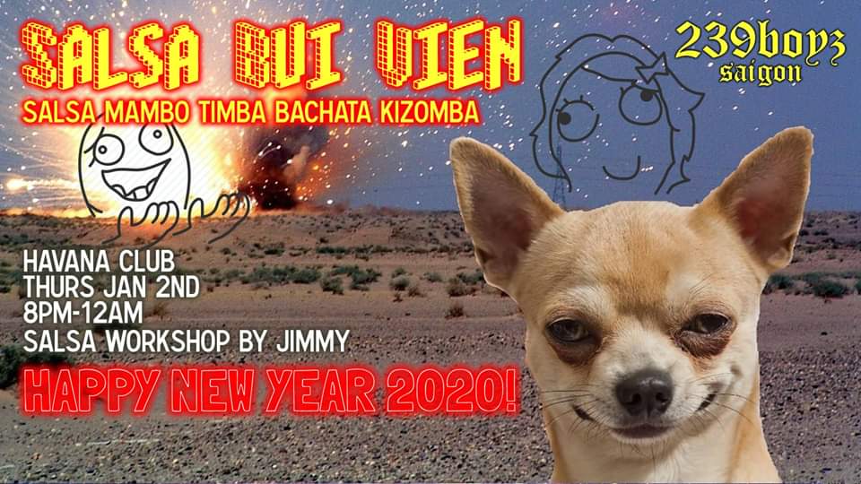 Salsa Bui Vien - resolutions and the definition of insanity