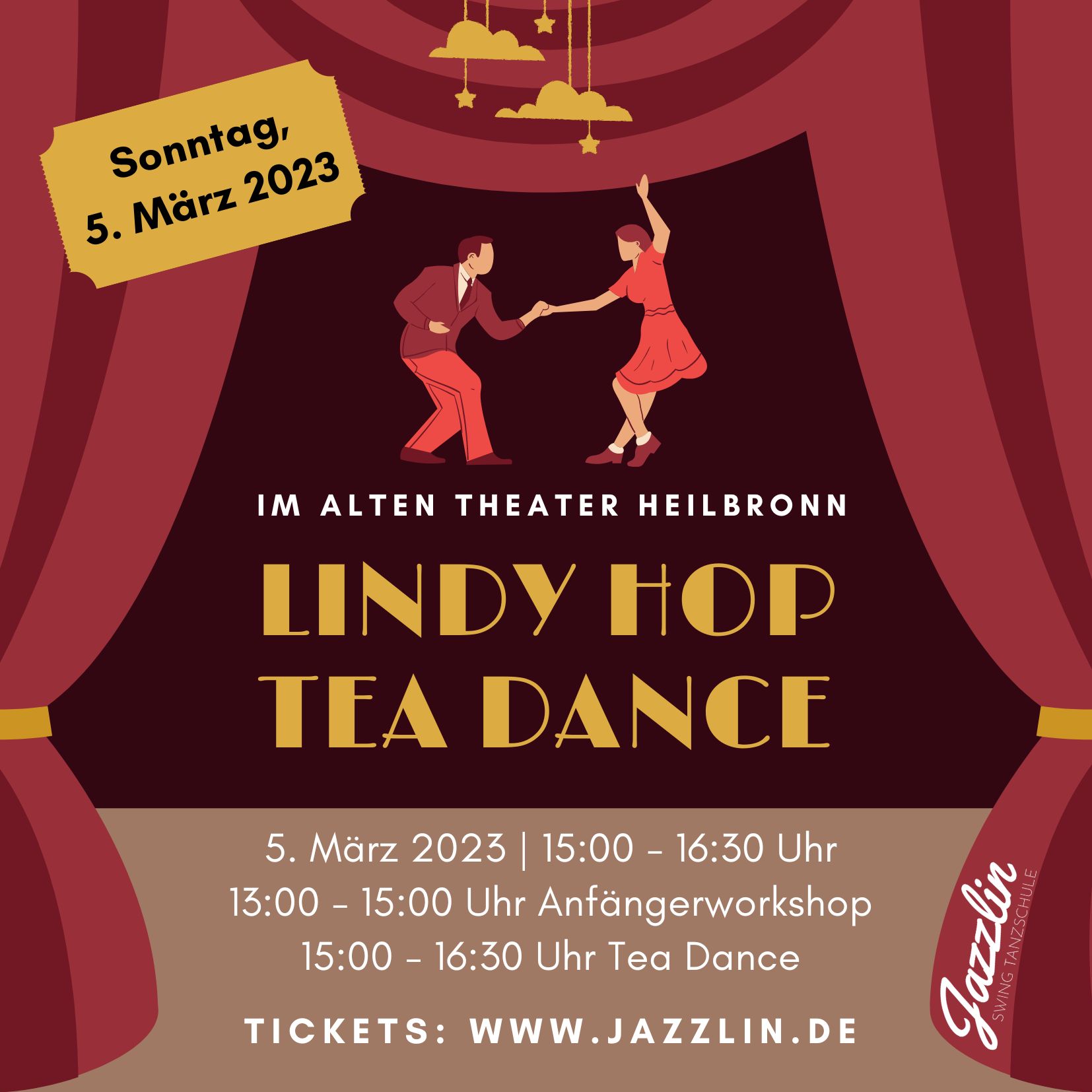 Lindy Hop Tea Dance im Alten Theater Heilbronn