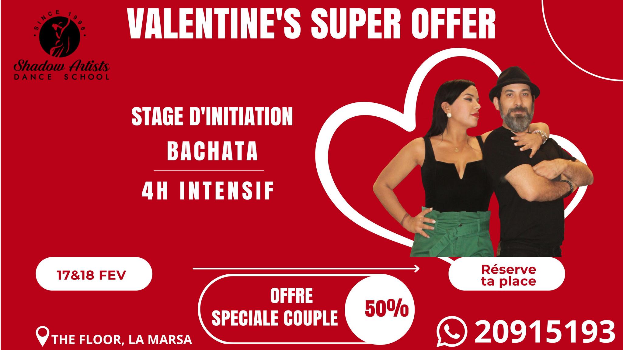 Valentine's Stage: Initiation BACHATA