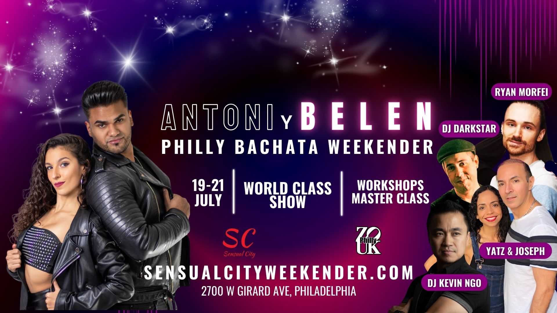 Antoni y Belen Philly Bachata Weekender by Sensual City