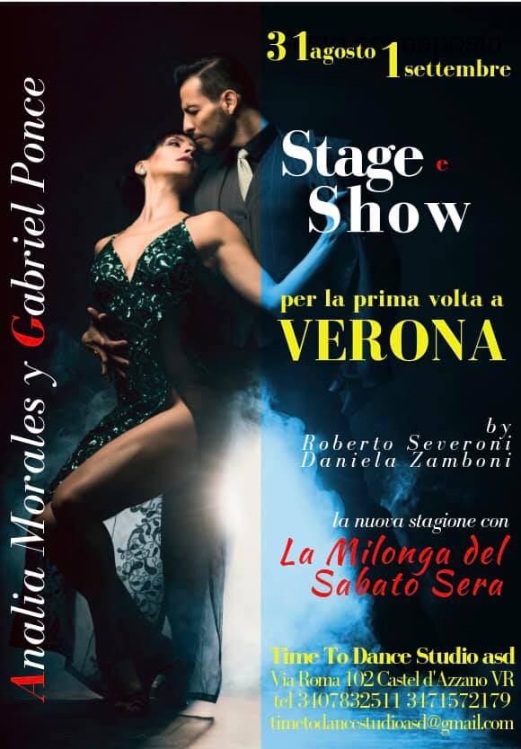 Analia Morales e Gabriel Ponce 6 ore di corso intensivo