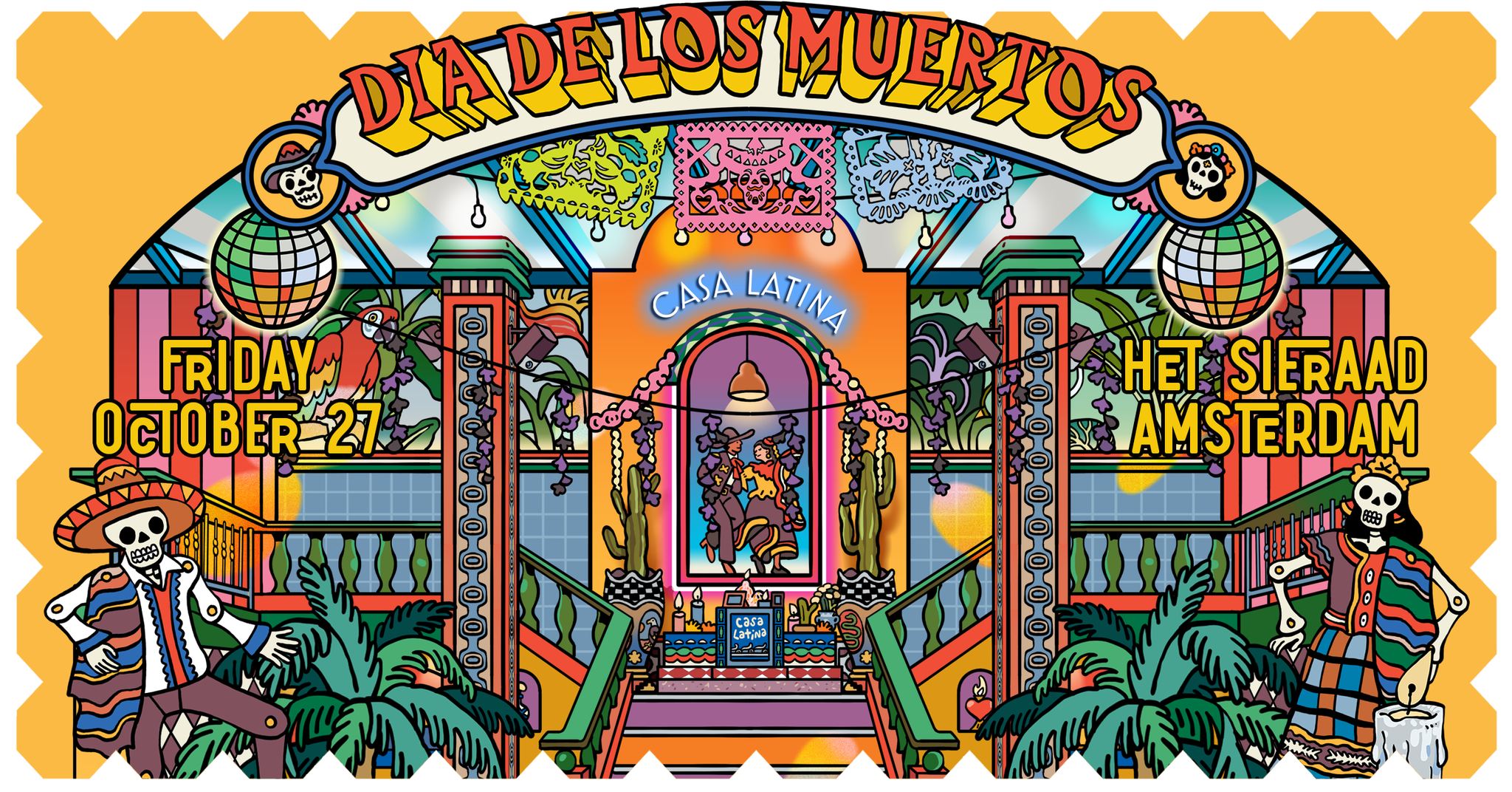 Casa Latina - Dรญa de los Muertos