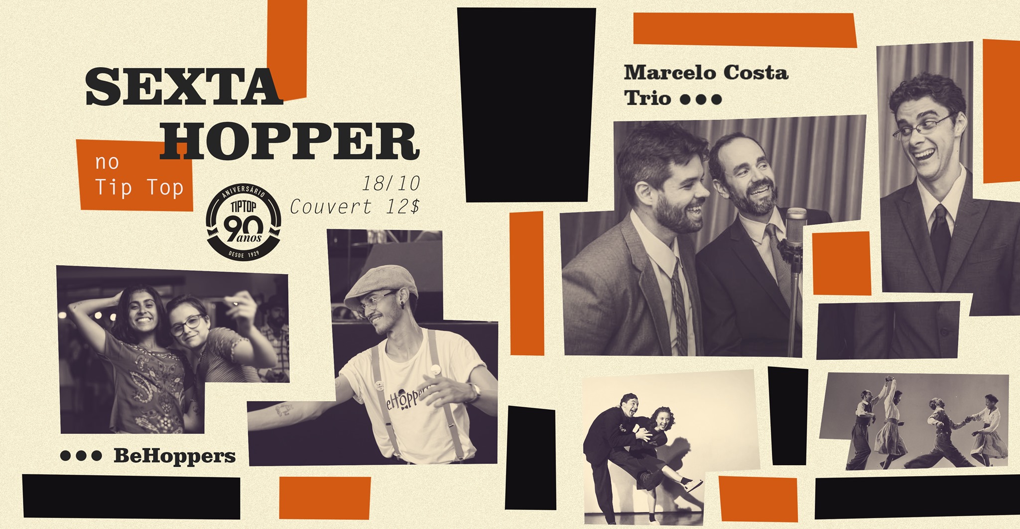 Sexta Hopper no Tip Top