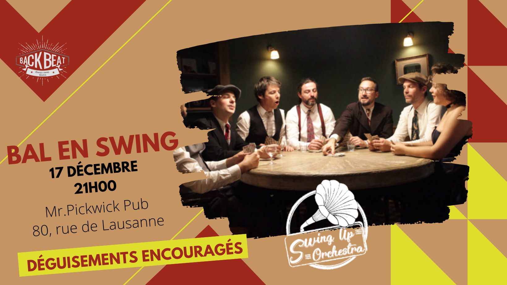 Bal en Swing avec le Swing'up Orchestra