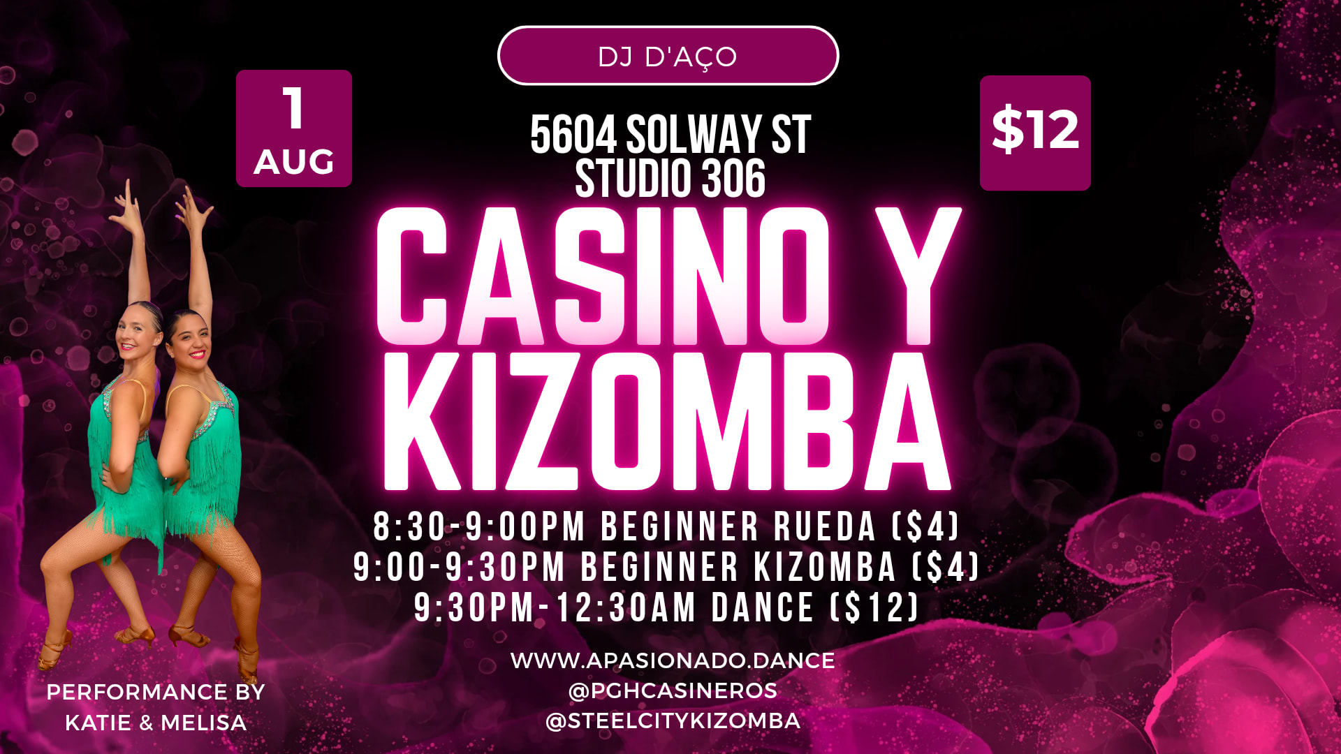 Casino y Kizomba: First Fridays