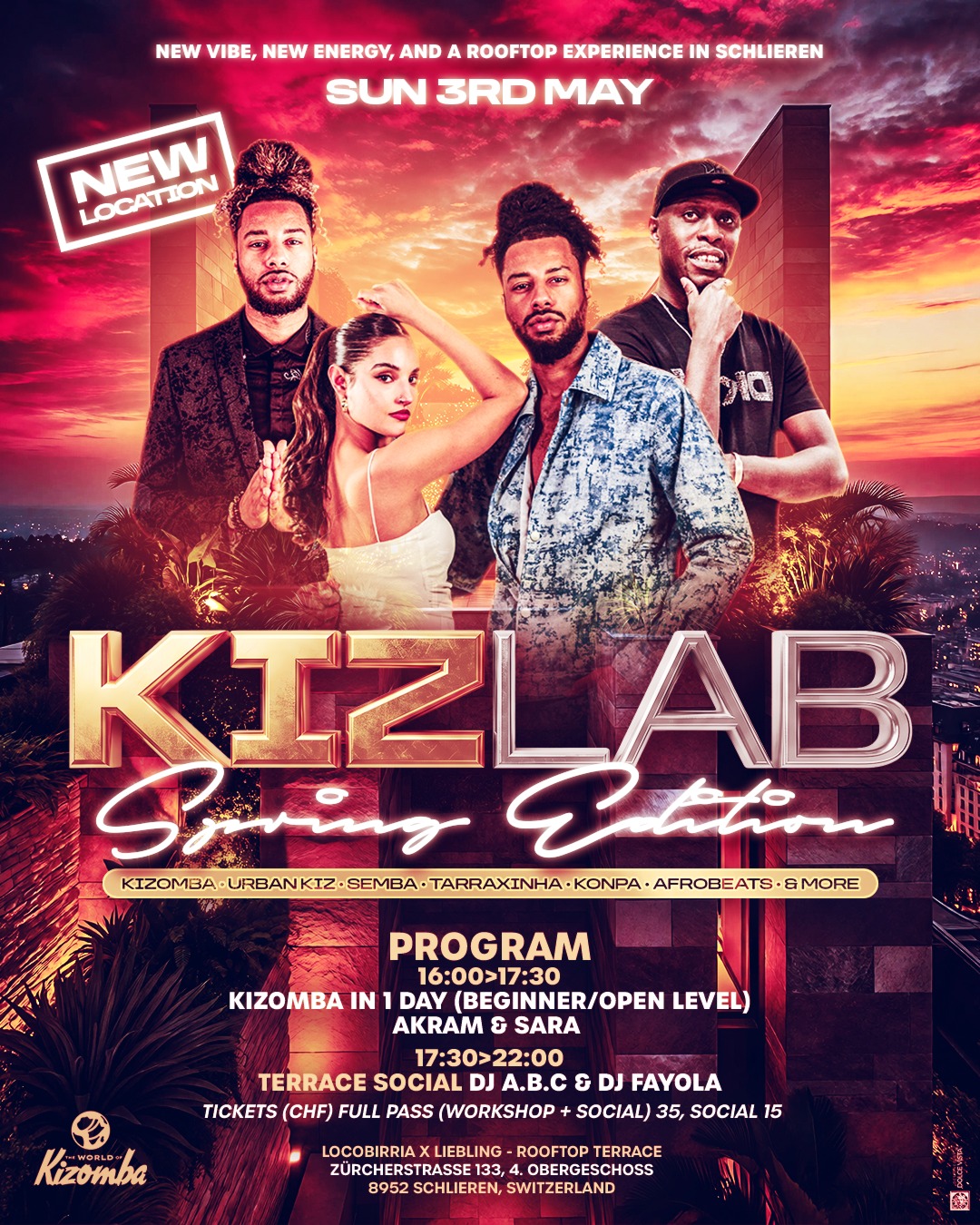🌸☀️ KIZ LAB SPRING EDITION (ROOFTOP EDITION) ☀️🌸