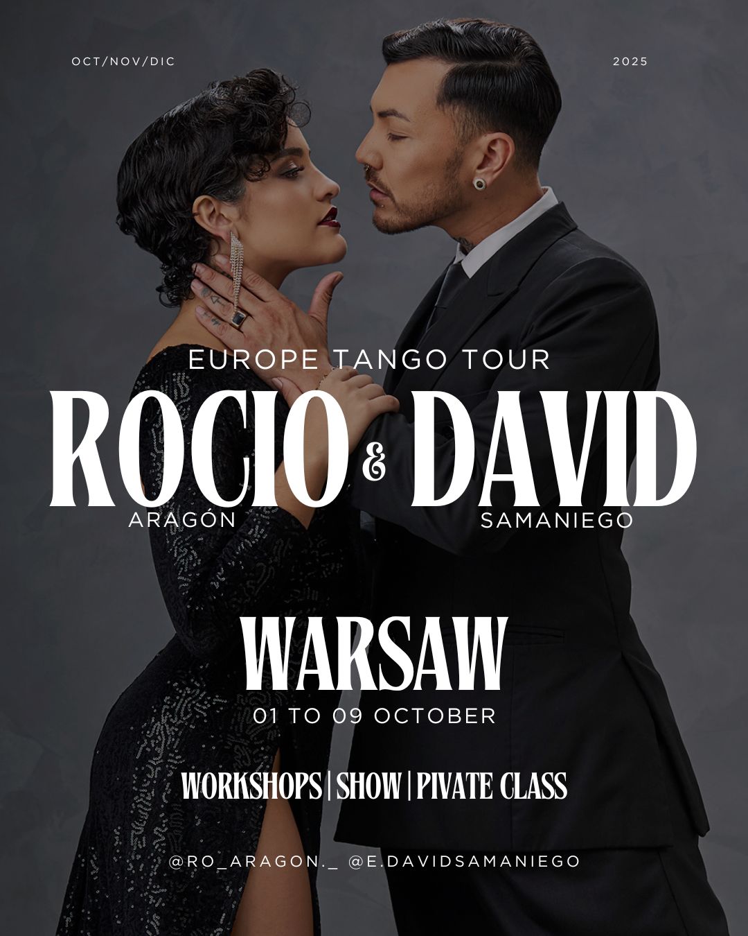Tango Tour - Rocio & David in Warsaw