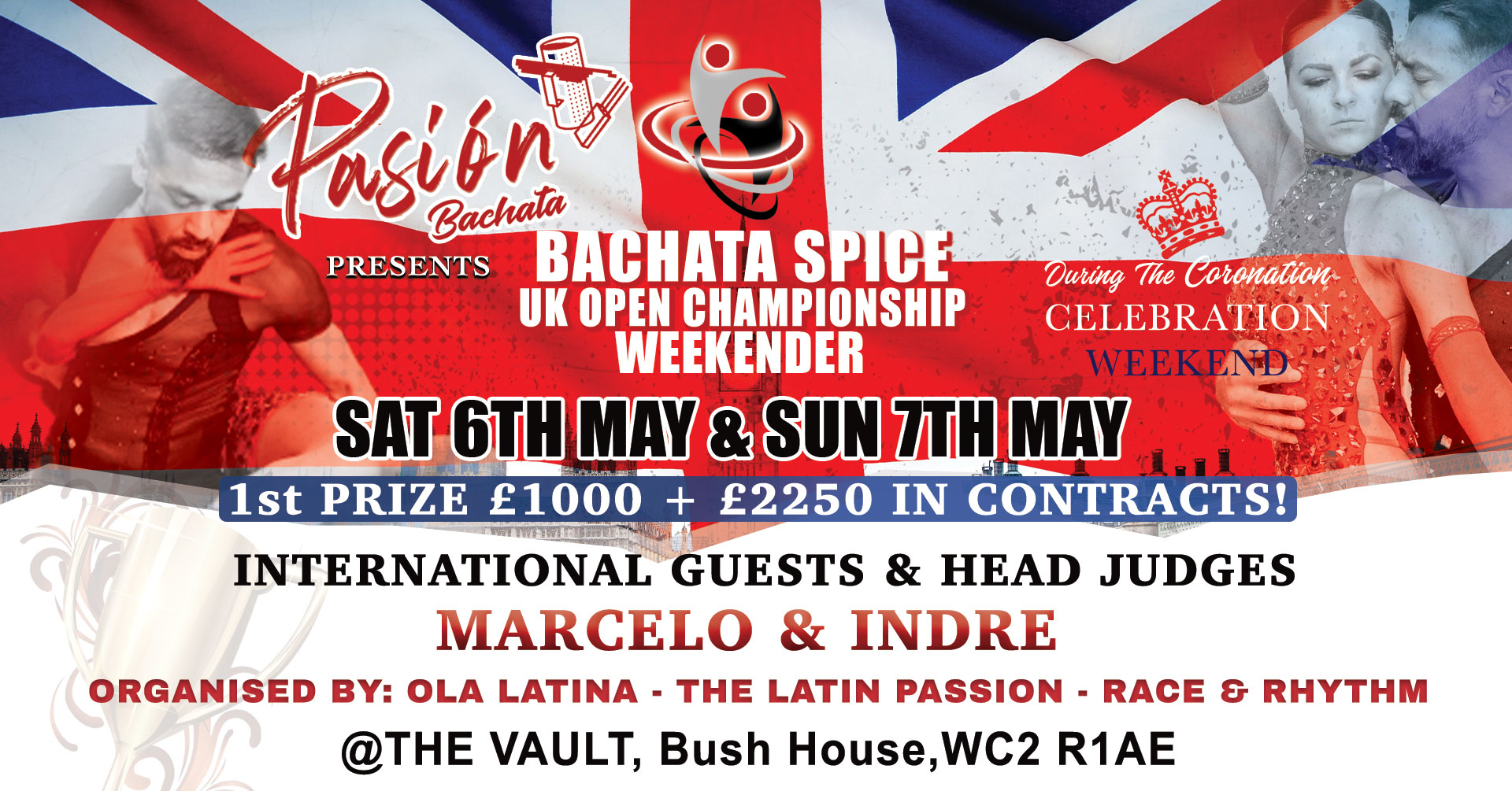 Bachata Spice UK Open Championship 2023 Weekender at 'Pasión'