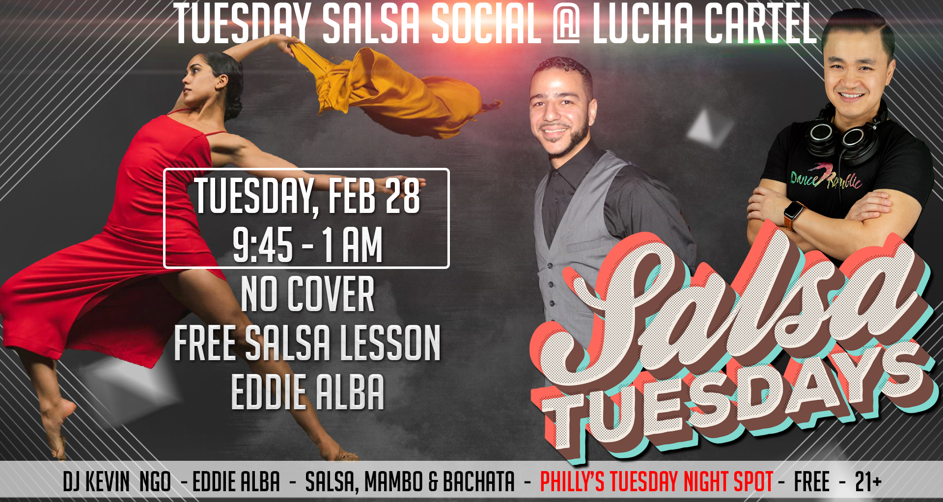 Salsa Tuesdays Feb 28