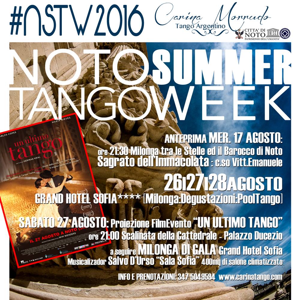 NOTO Summer TANGO Week