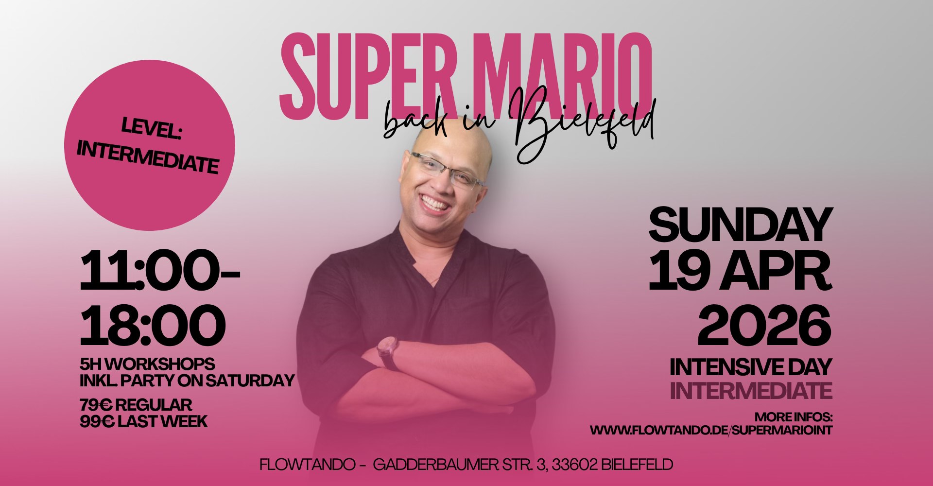 Super Mario Intensive Day - Intermediate