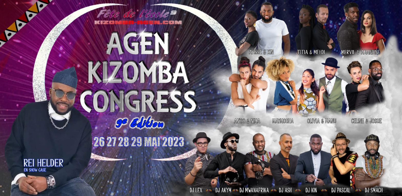 AKC 2023 - 9ème Edition - Agen Kizomba Congress