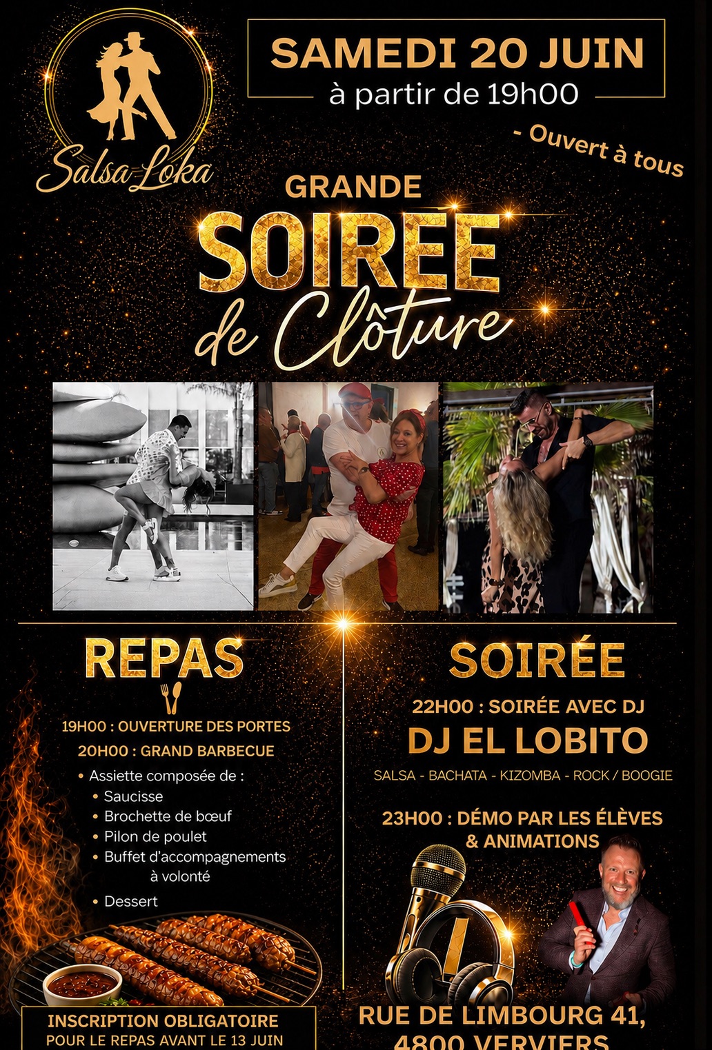GRANDE SOIRÉE DE CLÔTURE 💃🕺🏻