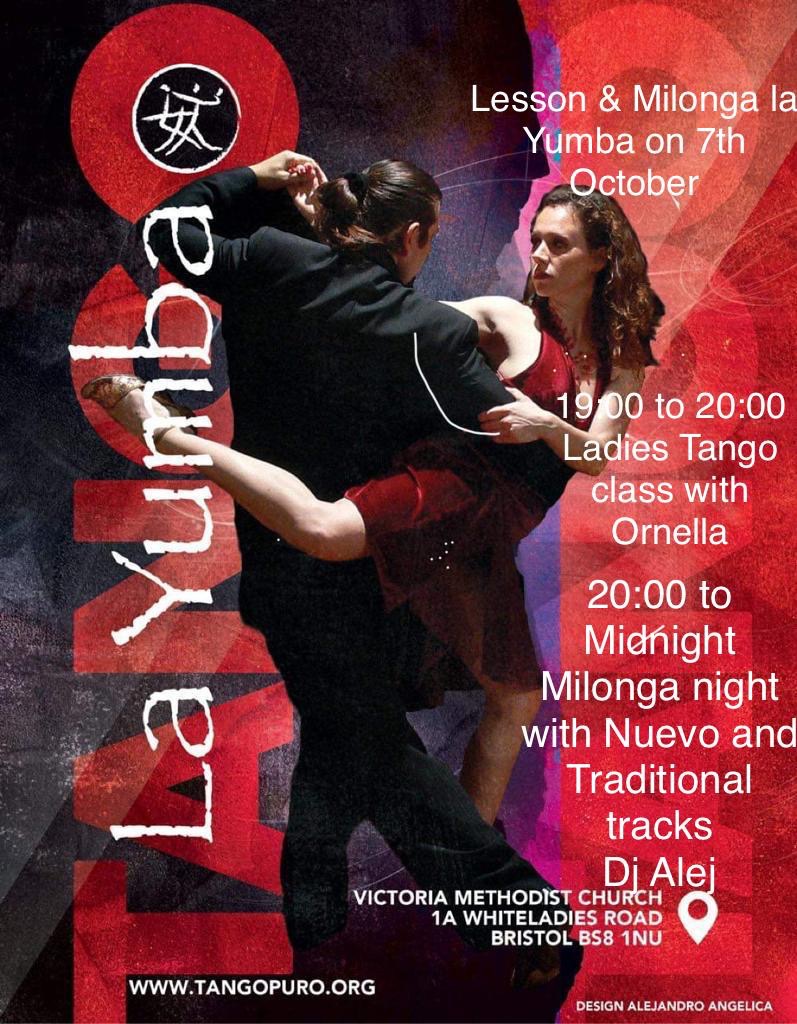Autumn Milonga la Yumba & Ladies Tango class with Ornella