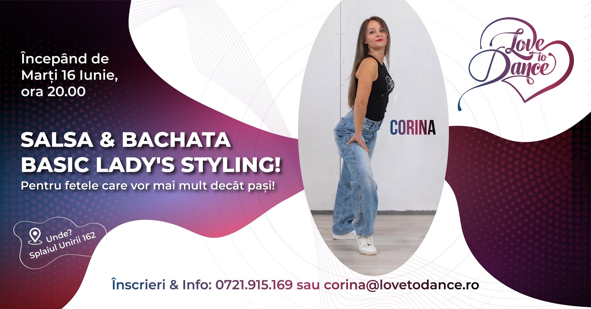 Salsa & Bachata Basic Lady's Styling!