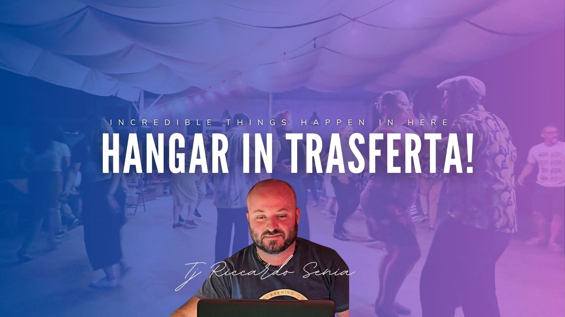 Hangar - milonga in trasferta - Riccardo Senia tj