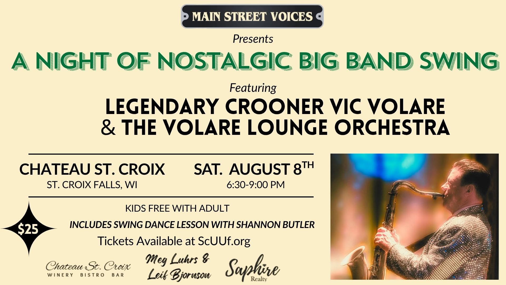 Swing Dance with Vic Volare at Chateau St. Croix 8 8