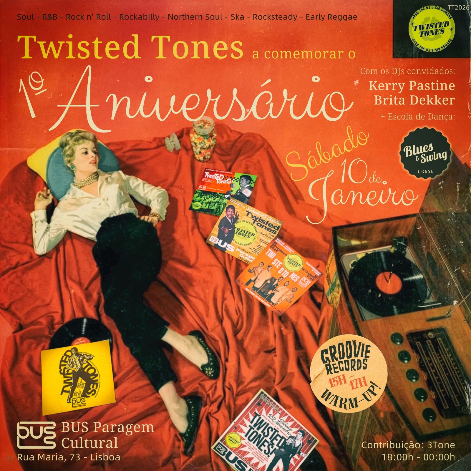 Twisted Tones - 1º Aniversário