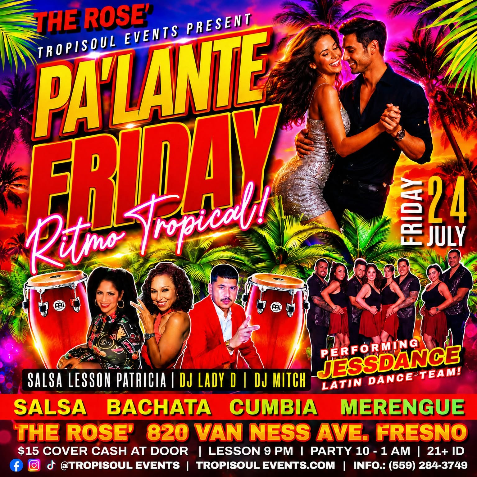 Pa'Lante Friday Ritmo Tropicales
