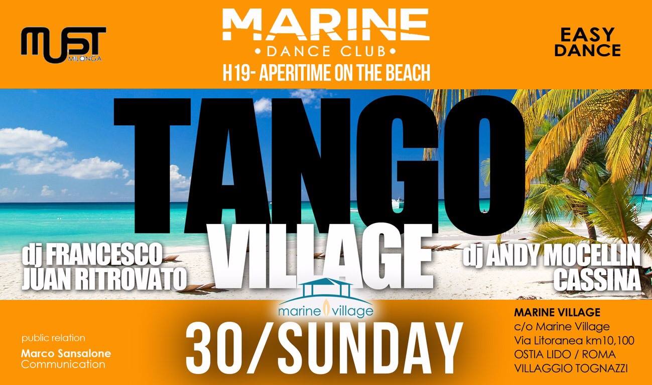 TANGO Village - AperiTango - Tjs Francesco J.Ritrovato & Andy M.Cassina