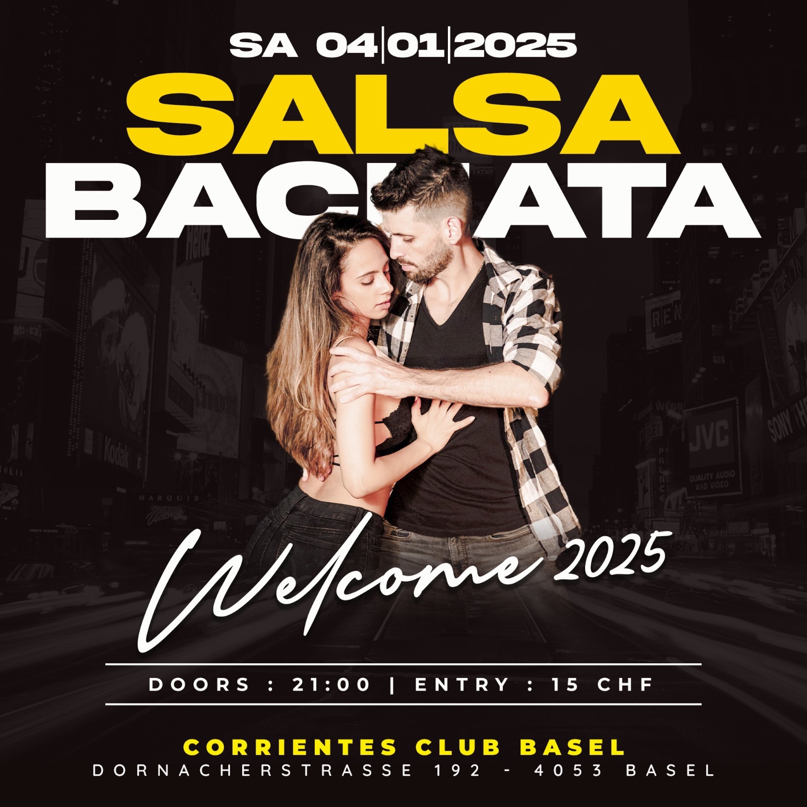 SALSA BACHATA NIGHT WELCOME 2025