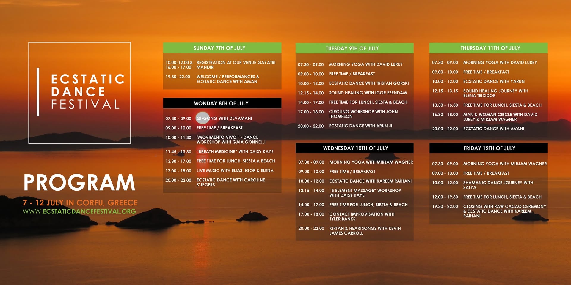 Ecstatic Dance Festival 2019 in Greece ~ SOLD OUT!