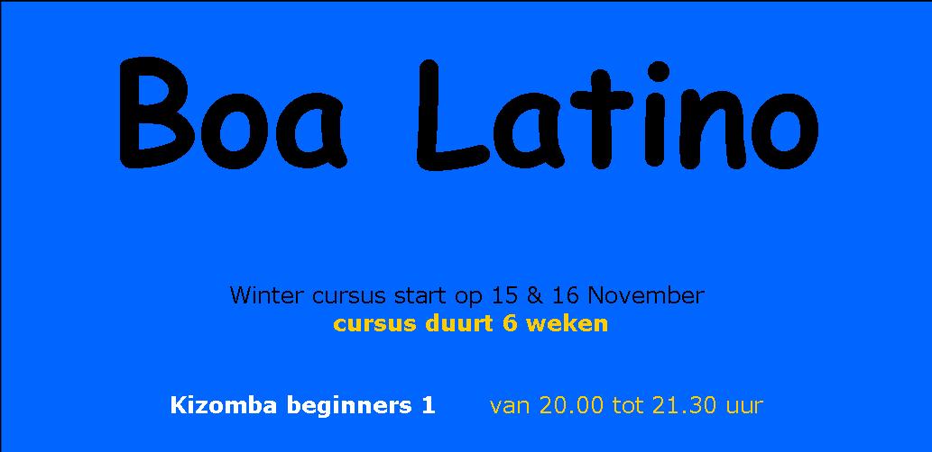 Proeflessen beg 1 kizomba
