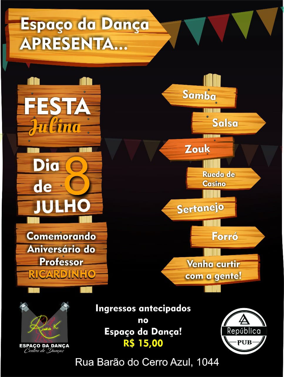 Festa Julina Espaço da Dança