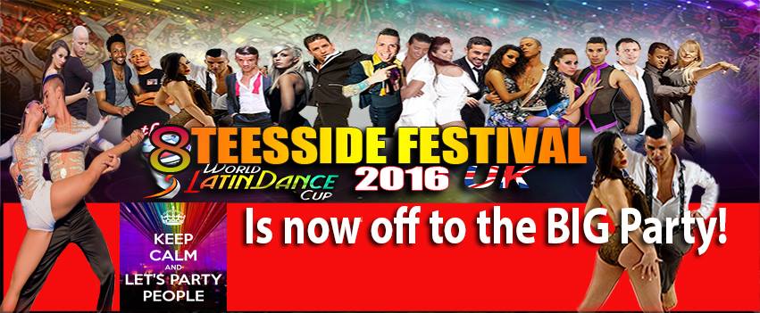 8th Teesside Salsa & Kizomba & Bachata Festival UK 15,16,17 April 2016