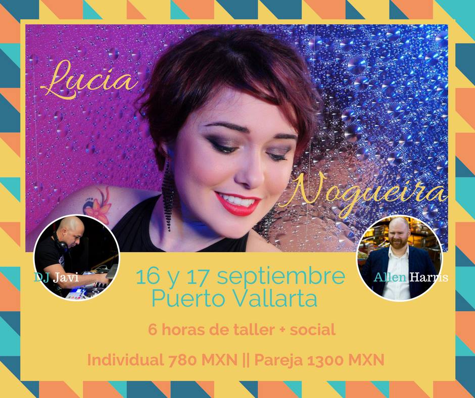 Fin de semana kizombero con Lucia Nogueira!