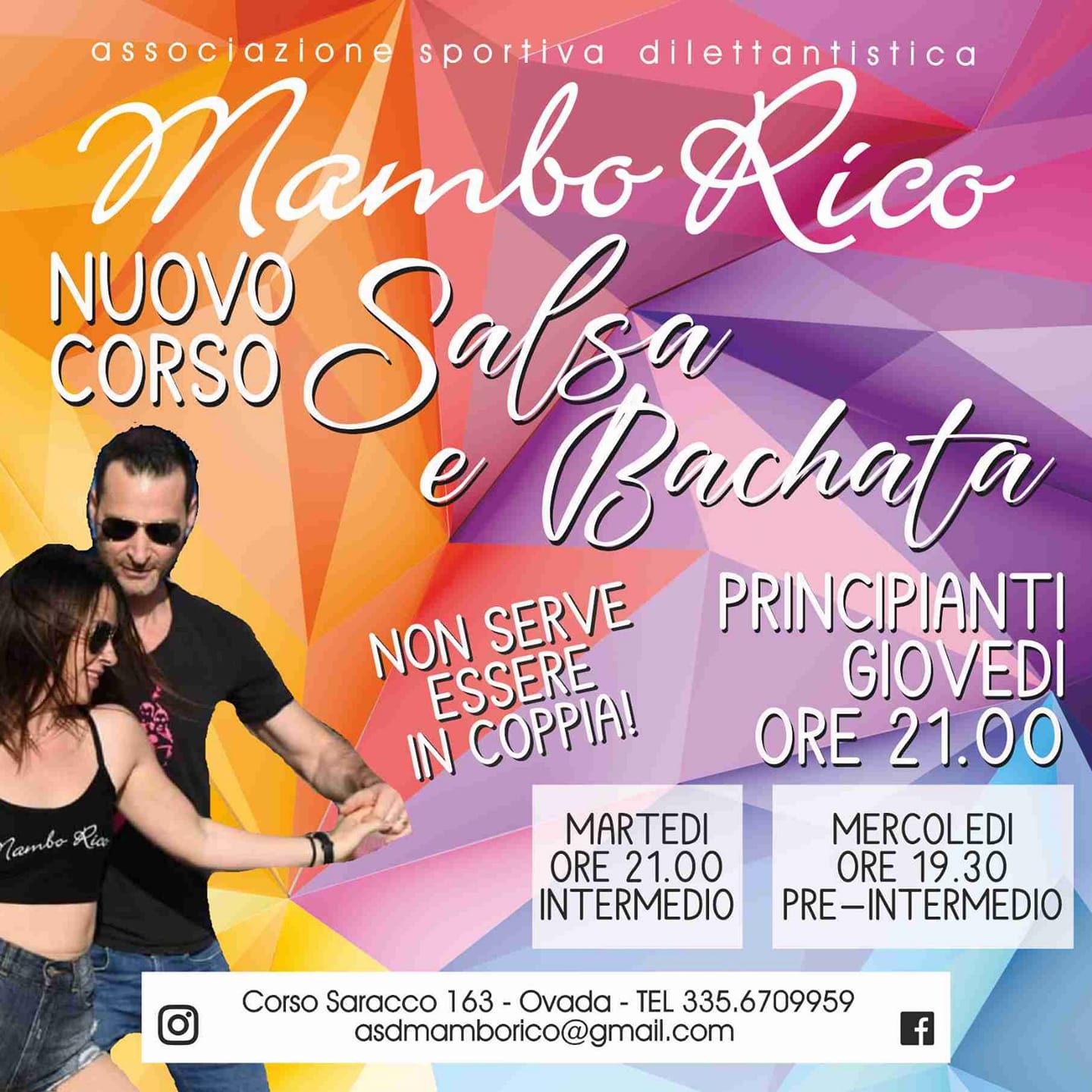 Nuovi corsi di Salsa e Bachata