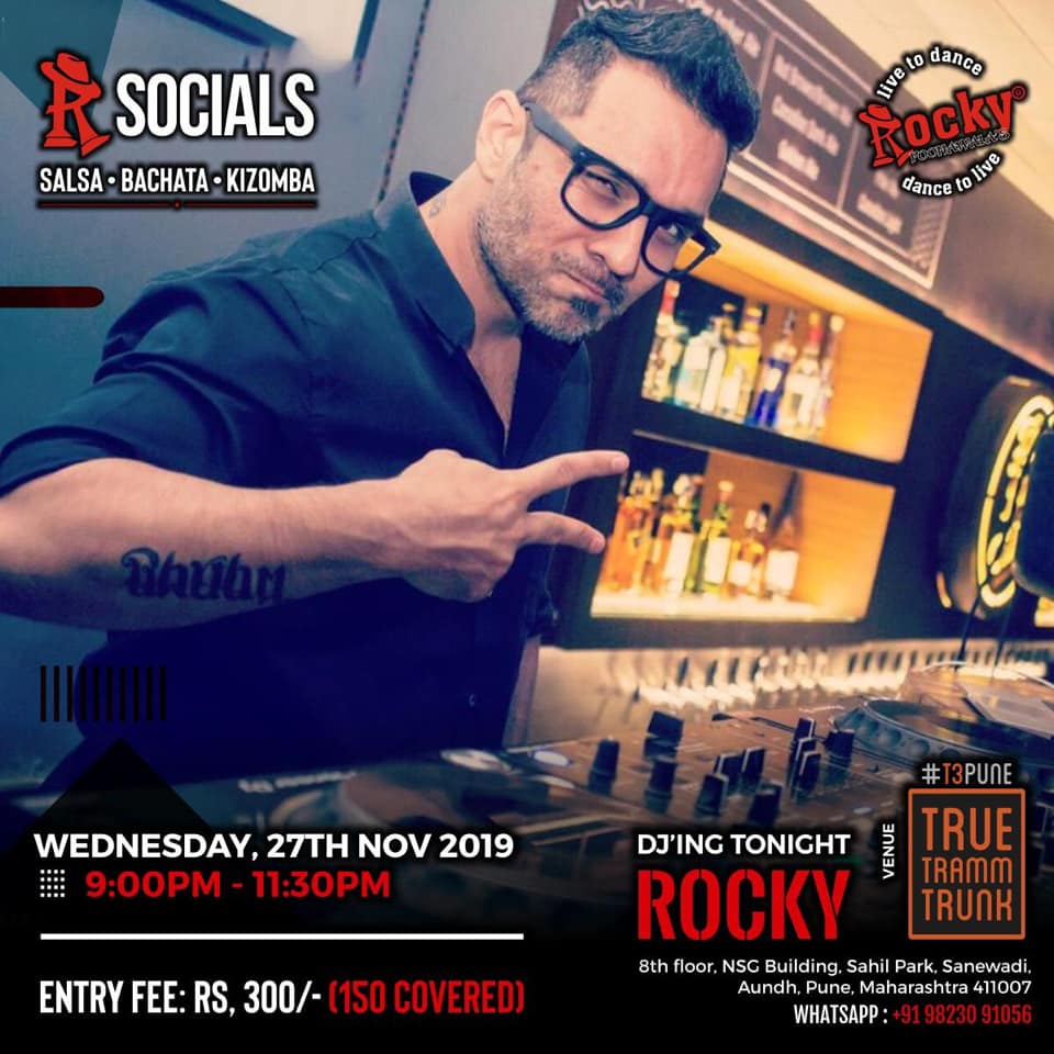 Rsocials - Rocky Poonawalas latin nights