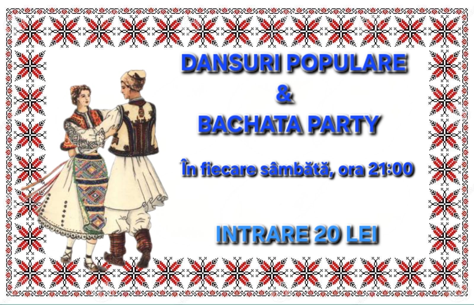 🎉 DANSURI POPULARE & BACHATA PARTY 🎉