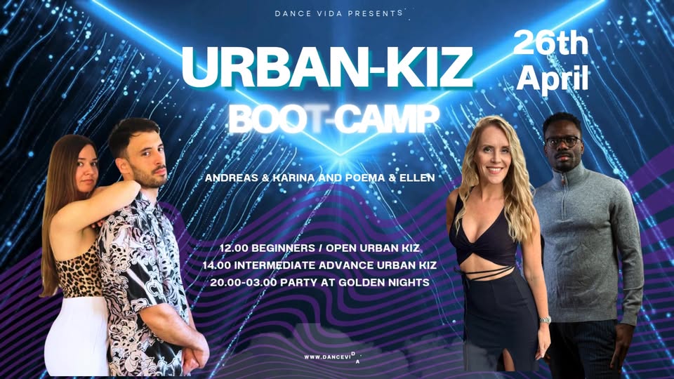 🔥 26 APRIL URBAN KIZ BOOTCAMP 🔥