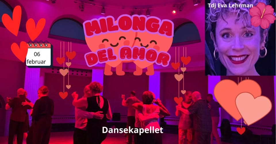 Milonga Del Amor "kærligheds milonga" aften med Eva Lehrmann