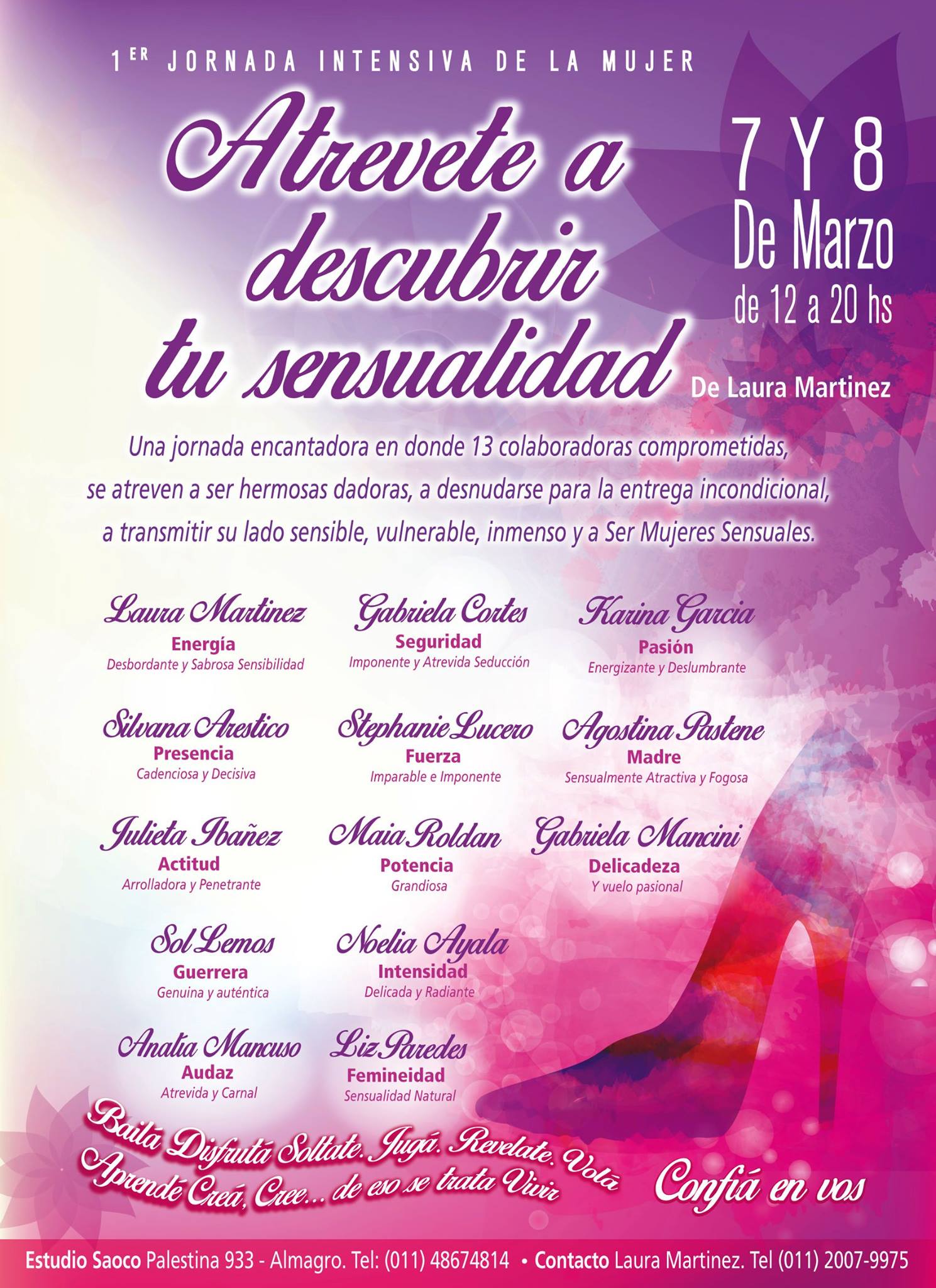 1° Jornada Intensiva de la Mujer 2015.