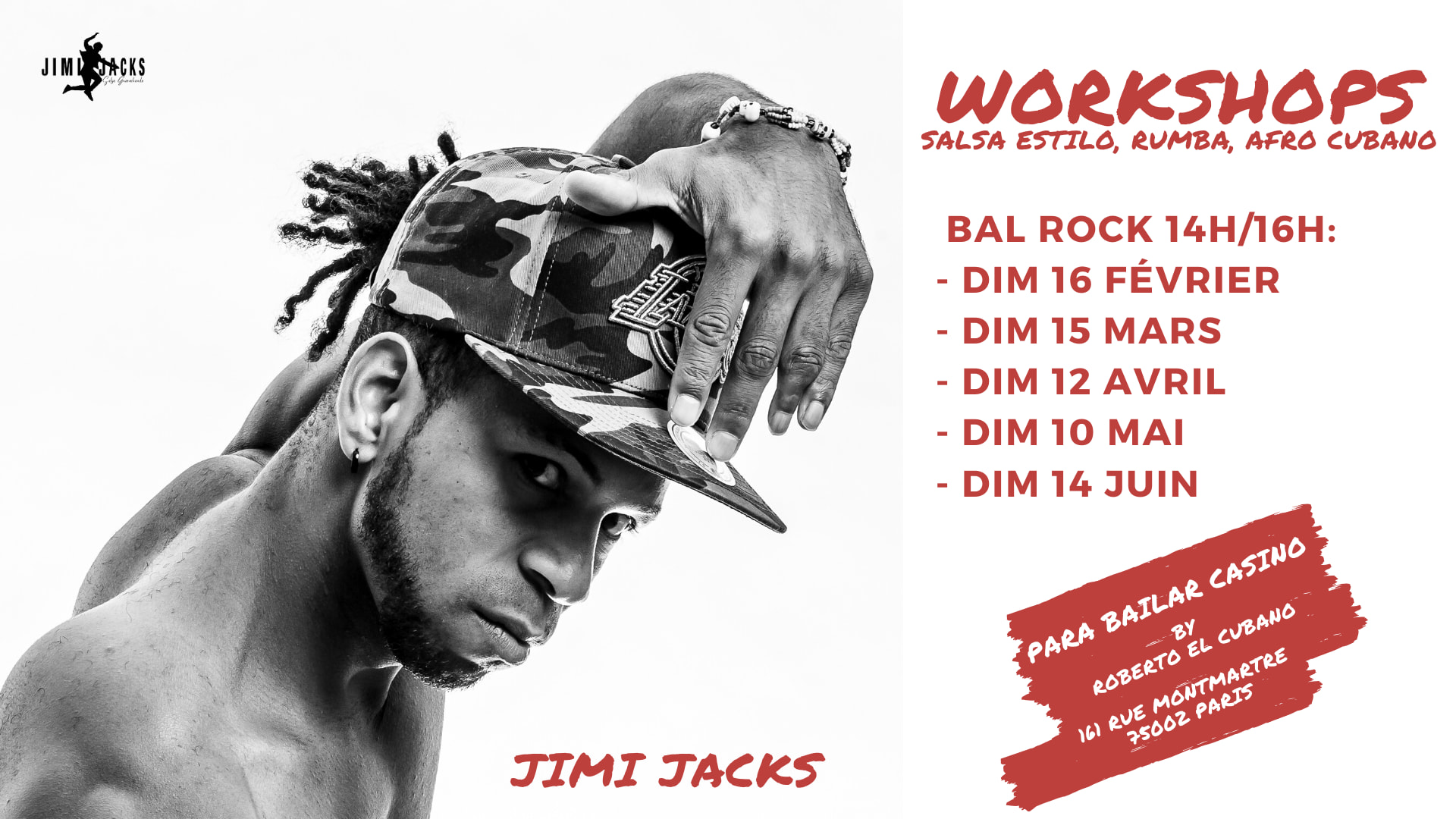 Para Bailar Casino Workshops, Jimi Jacks.