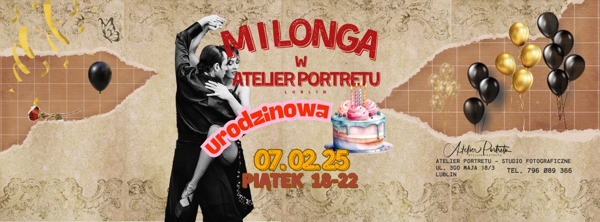 Milonga Urodzinowa w Atelier Portretu