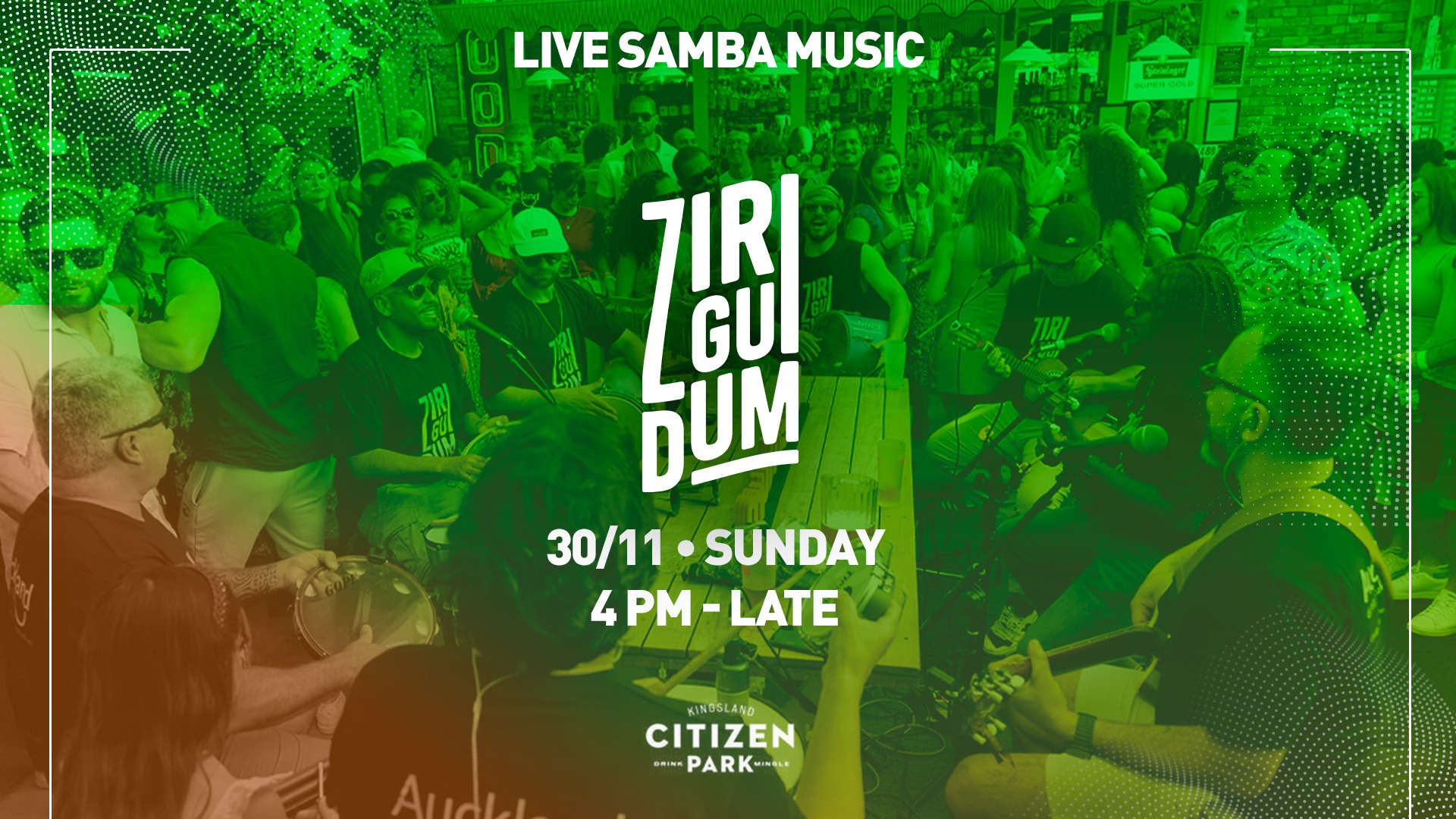 ZIRIGUIDUM :: LIVE SAMBA MUSIC