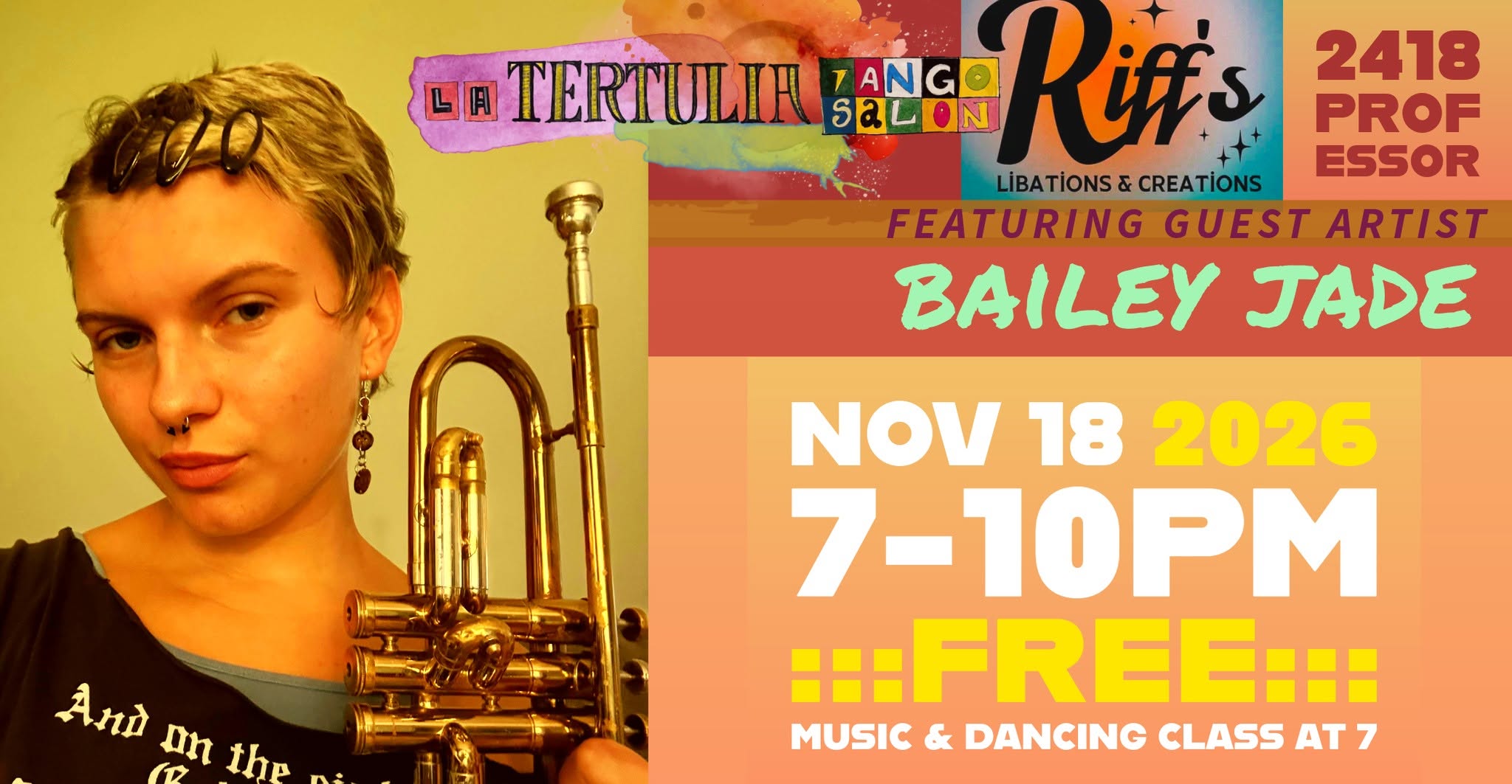 La Tertulia: Tango Salon feat. Bailey Jade