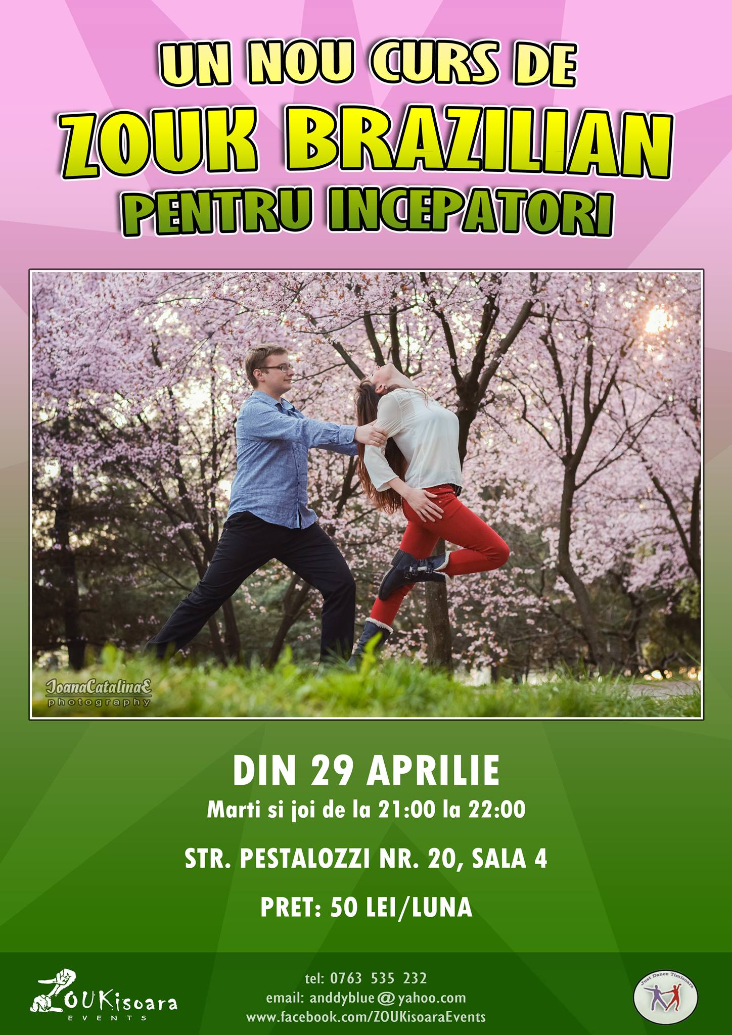 Curs de Zouk Brazilian pentru incepatori!