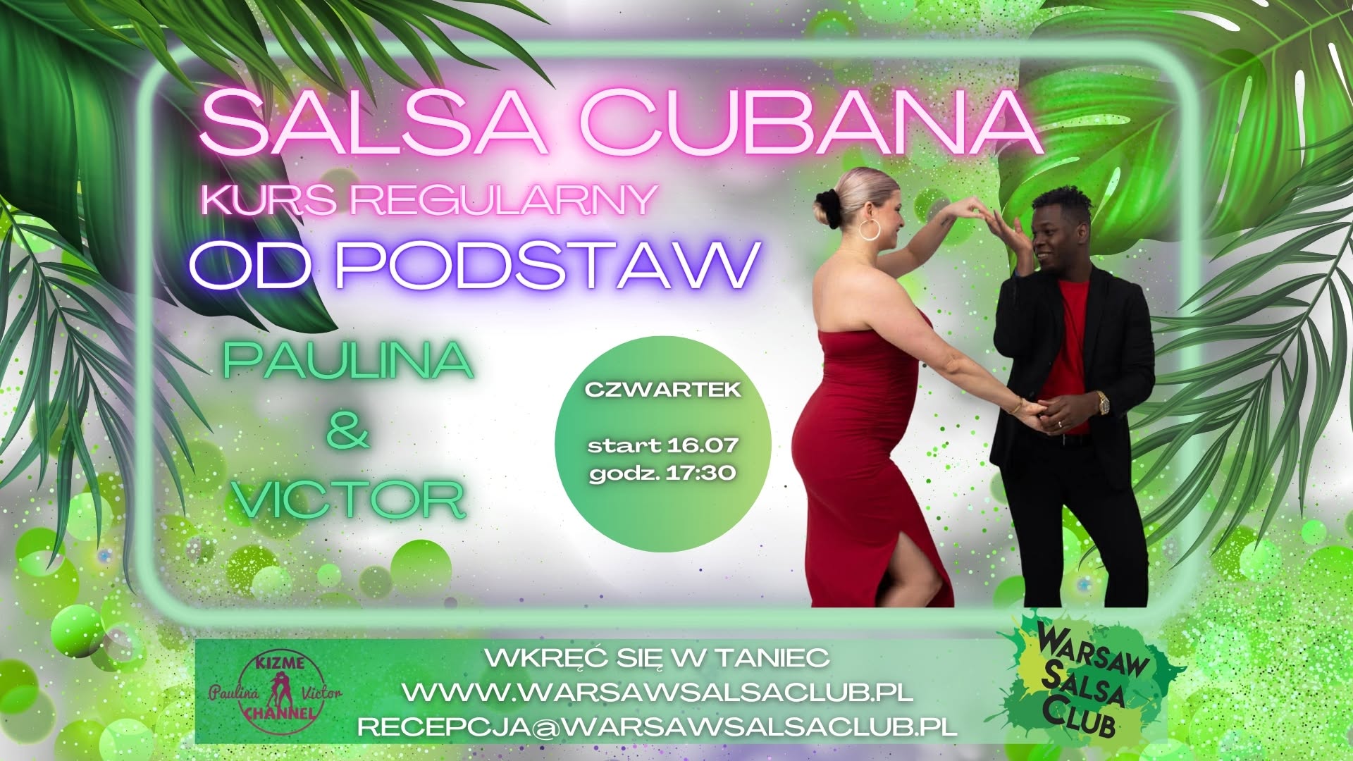 Salsa Cubana od podstaw z Pauliną i Victorem