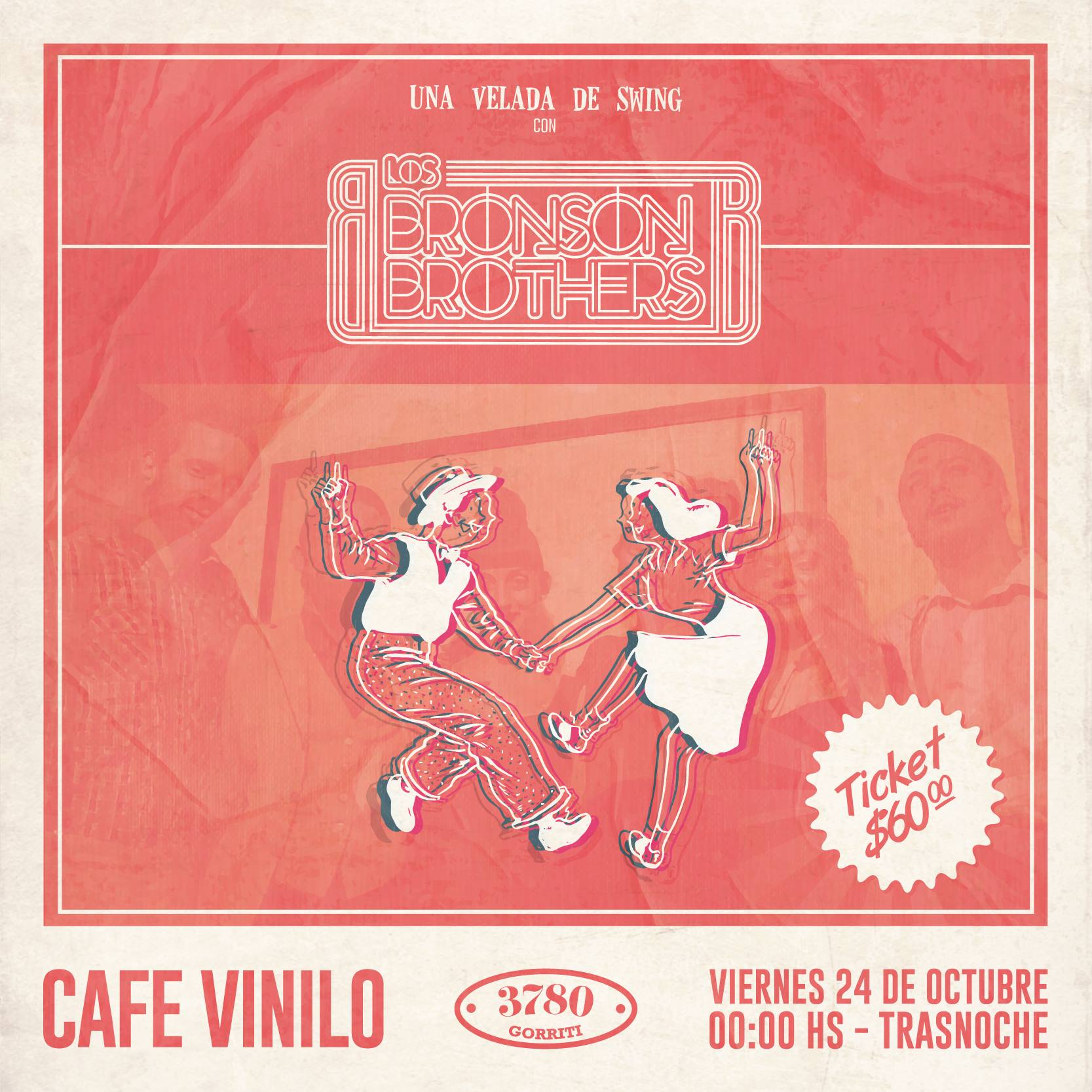 Hoy°°°°°Una velada de swing con Los Bronson Brothers!